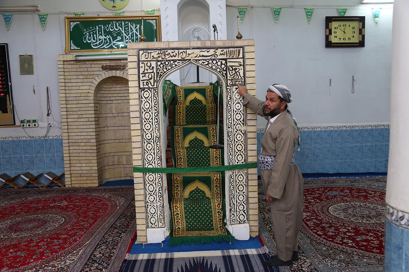 Erbil'deki Kale Camii asırların rengini ve kokusunu taşıyor Erbil'deki Kale Camii asırların rengini ve kokusunu taşıyor